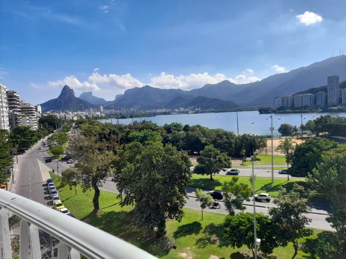 Vista Espetacular ! Lagoa A 2 Quadras De Ipanema C/Vaga . Apartment Rio de Janeiro Exterior photo